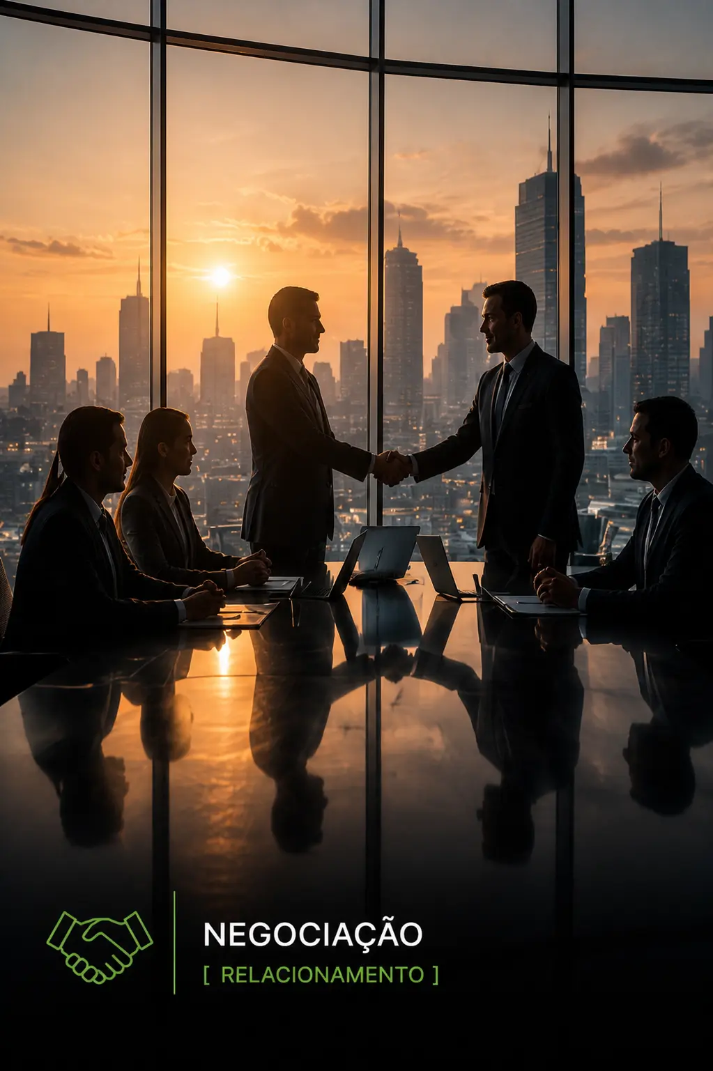 Reunião de negócios